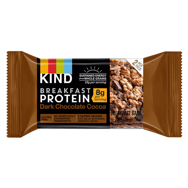 Kind Breakfast Protein Bar Dark Chocolate Cocoa 1.76oz