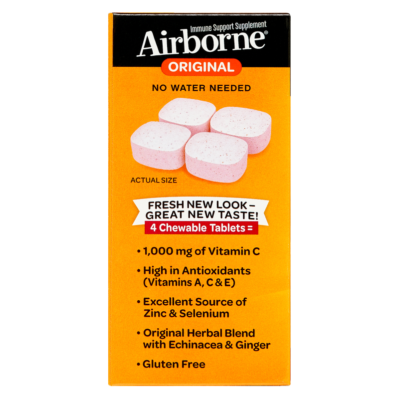 Airborne Chewable Tablets Berry 32ct