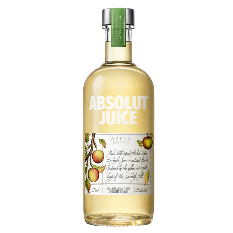 Absolut Juice Vodka Apple 750ml (70 proof)