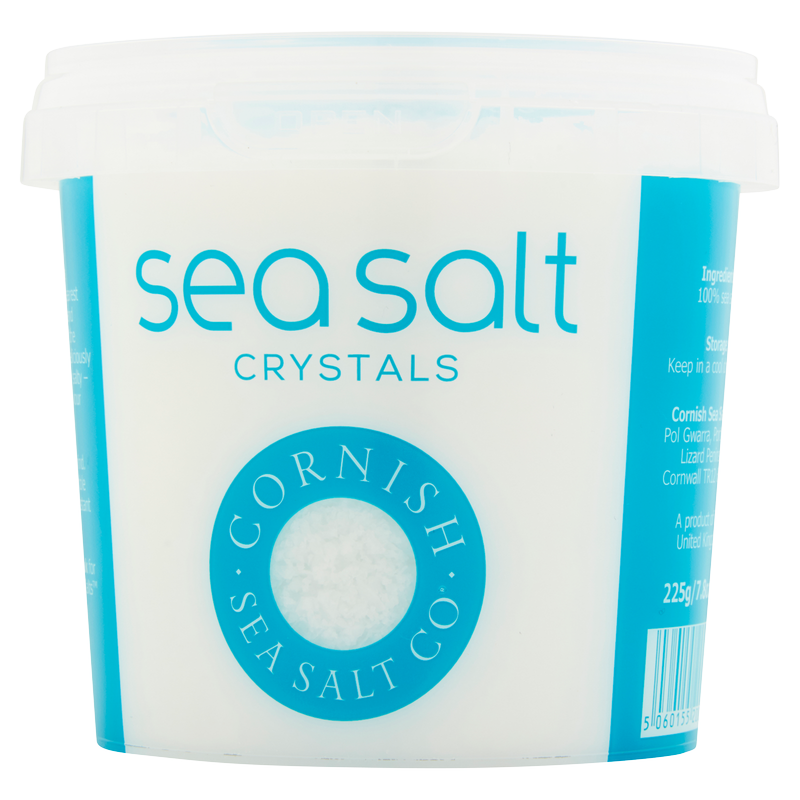 Cornish Sea Salt Co Sea Salt Crystals, 225g Food Cupboard fast