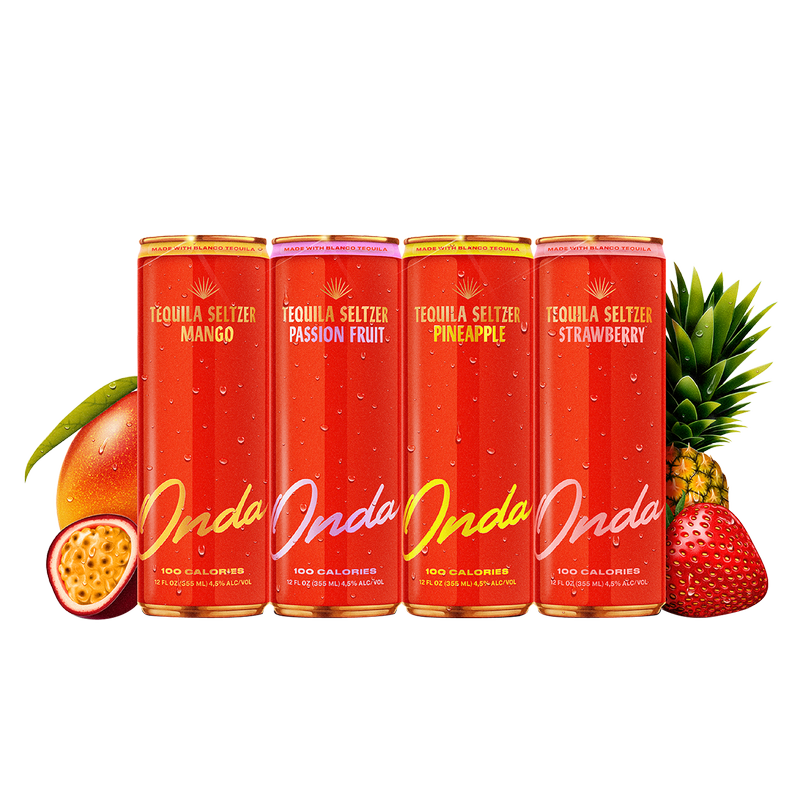 Onda Tequila Seltzer Paradise Collection Variety 8pk 12oz Alcohol