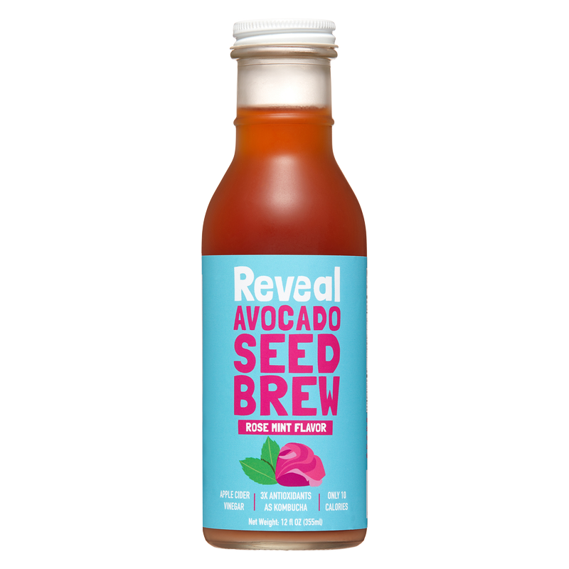 Reveal Avocado Seed Brew Rose Mint 12oz Btl