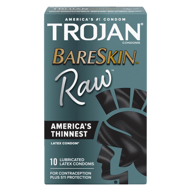 Trojan Condom Bareskin Raw 10ct
