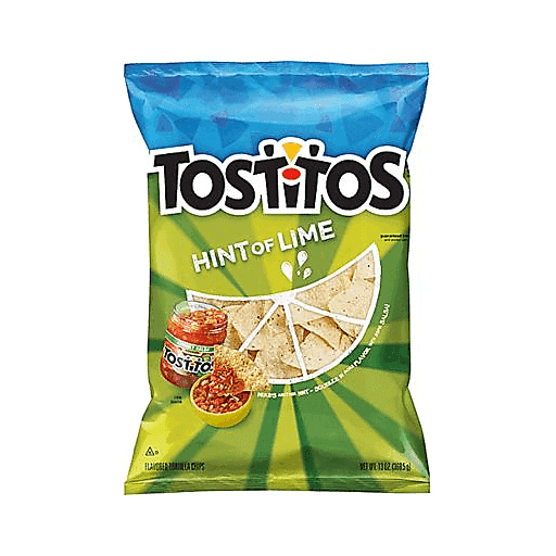 Tostitos Hint Of Lime Tortilla Chips 13.5oz