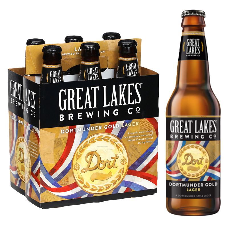 Great Lakes Dortmunder Gold Lager 6pk 12oz Btl 5.8% ABV