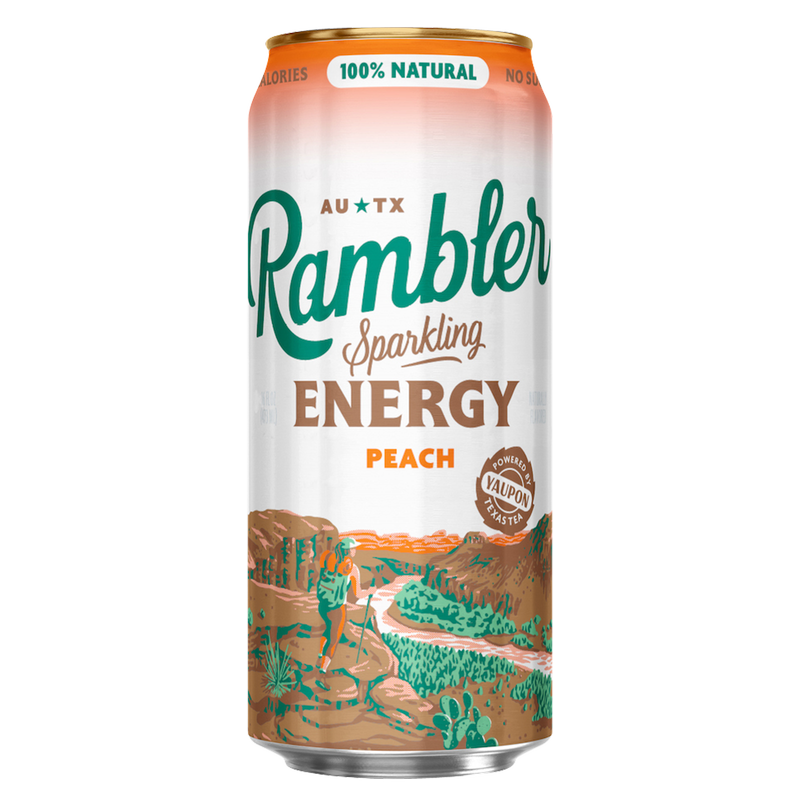 Rambler Energy Sparkling Peach 16oz