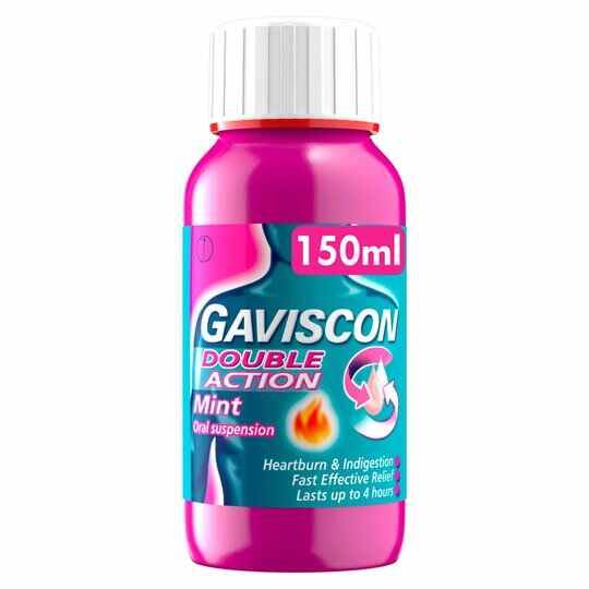 Gaviscon Double Action Liquid Mint, 150ml