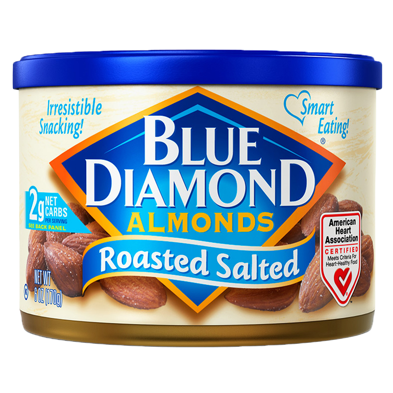 Blue Diamond Roasted Salted Almonds 6oz
