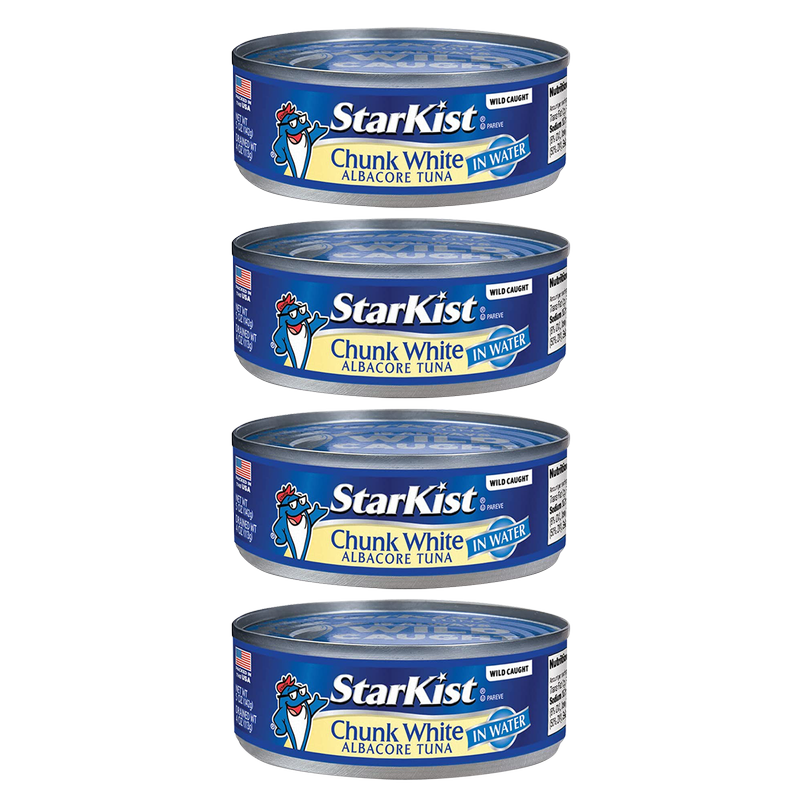 Starkist Albacore Chunk White Tuna in Water 5oz 4pk