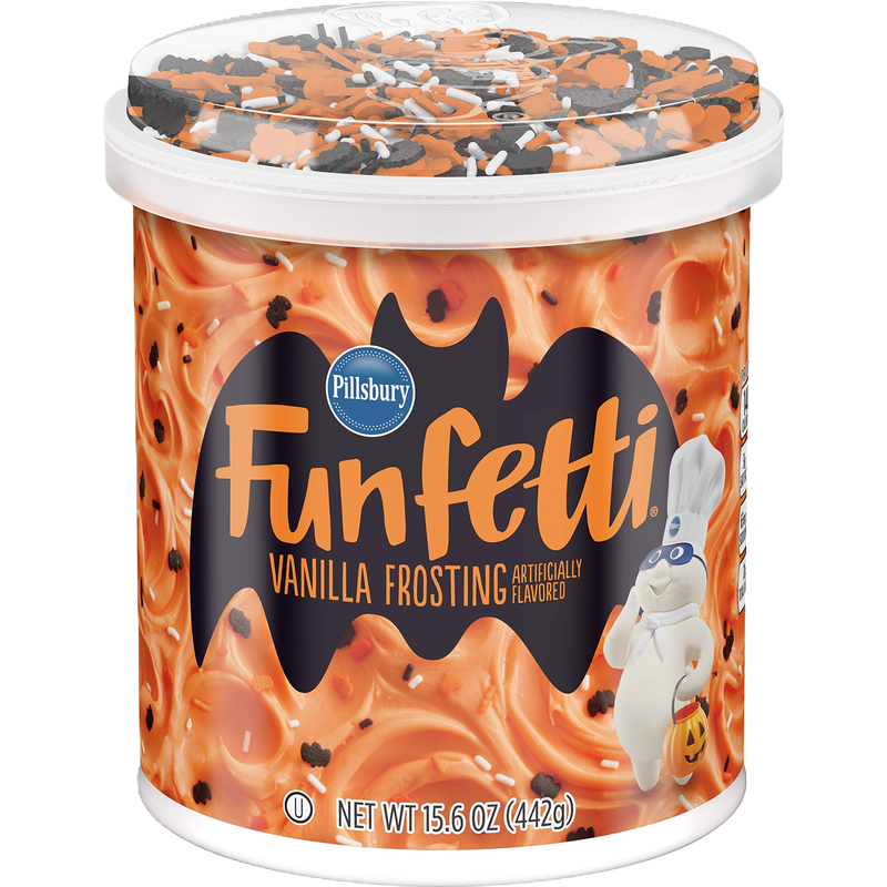 Pillsbury Funfetti Halloween Frosting 15.6oz