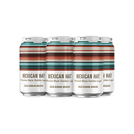 Solid Ground Brewing Rotating Lager - Mexican Hat 6pk 12oz Can