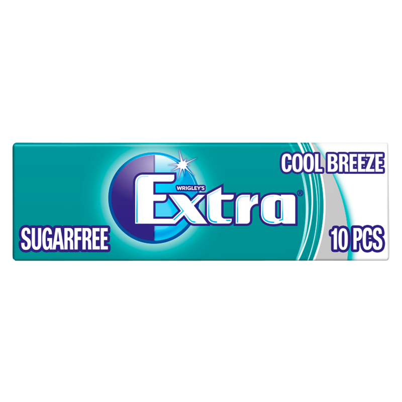 Wrigley's Extra Cool Breeze Gum, 10pcs