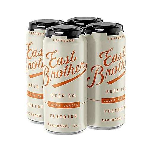 East Brother Beer Co. Lager Series - Festbier 4pk 16oz Can