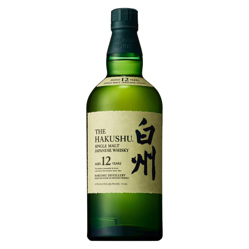 The Hakushu 12 Yr Single Malt Scotch Whisky 750ml