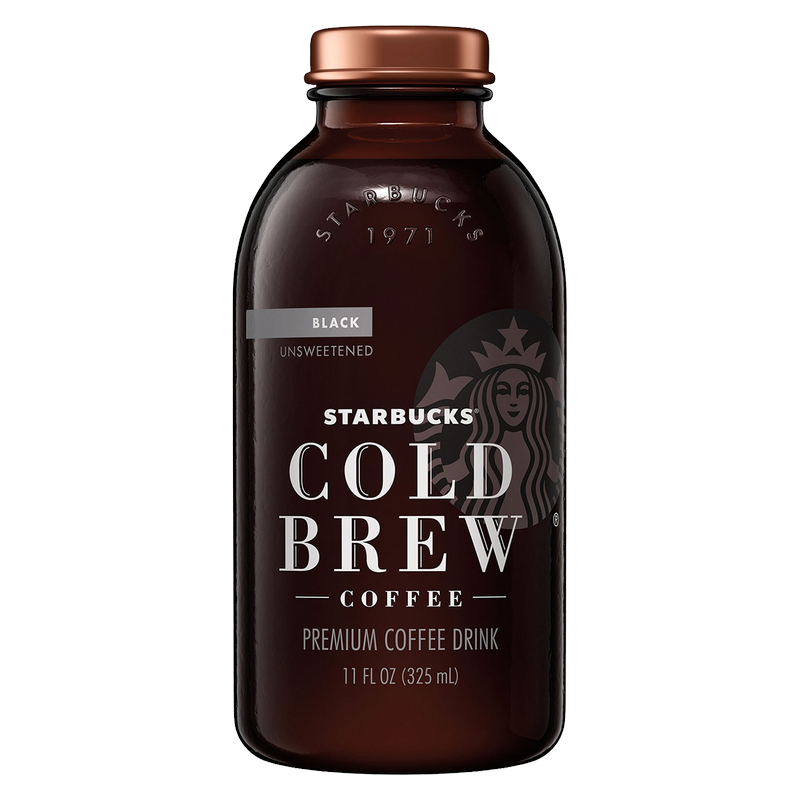 Starbucks Unsweetened Black Cold Brew Coffee 11oz Btl
