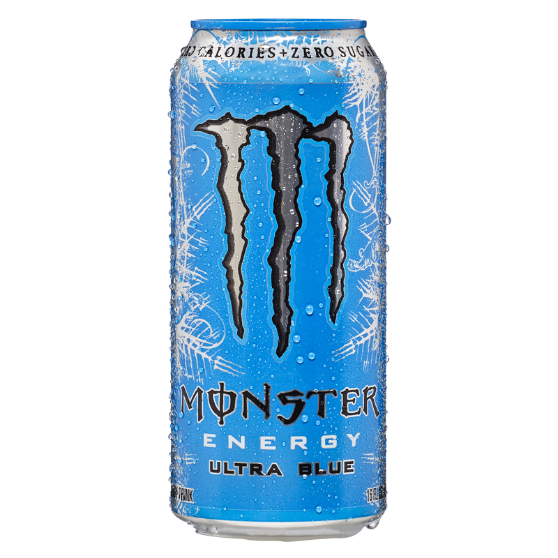 Monster Energy Ultra Blue 16oz Can