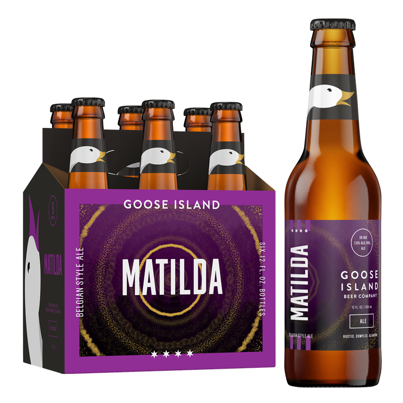 Goose Island Matilda Belgian Style Ale 6pk 12oz Btl 7.0% ABV