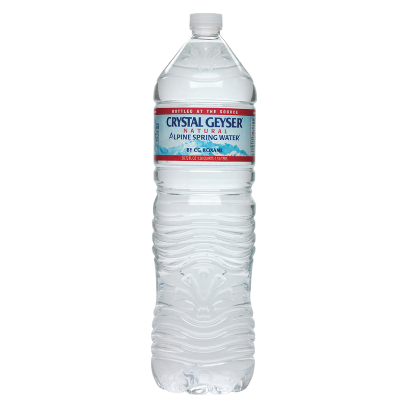 Crystal Geyser Alpine Spring Water 1.5L