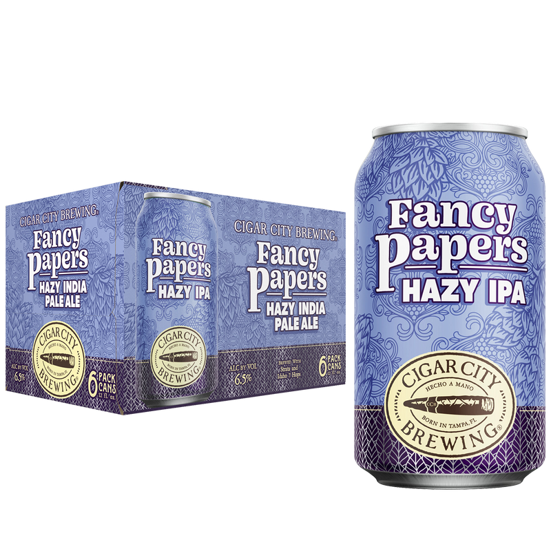Cigar City Brewing Fancy Papers Hazy IPA 6pk 12oz Can