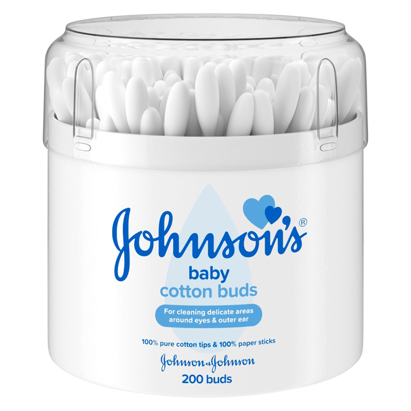 Johnson's Baby Cotton Buds, 200pcs