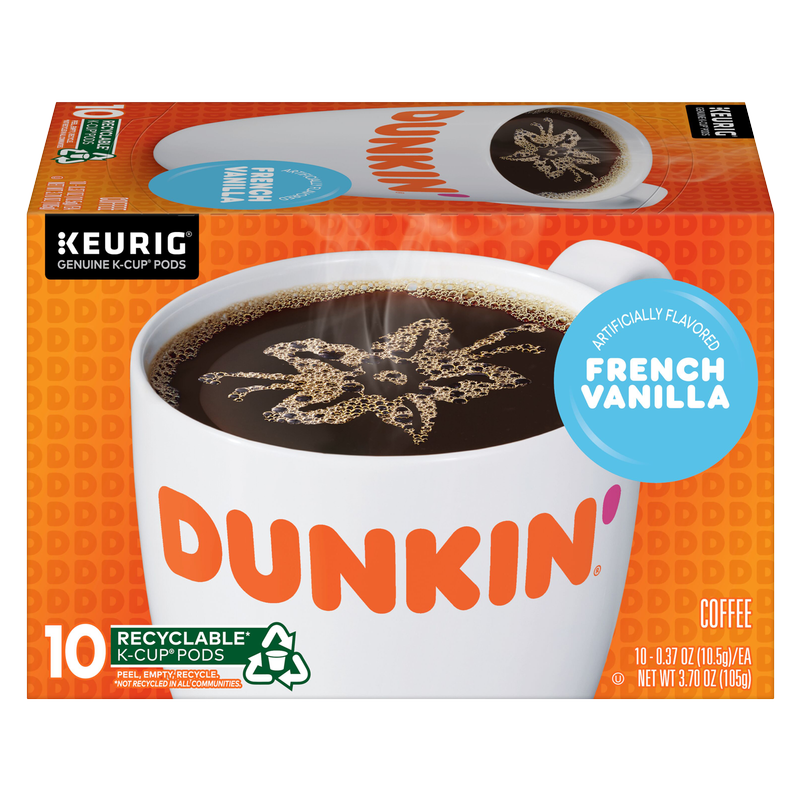 Dunkin’ Donuts French Vanilla K-Cups 10ct