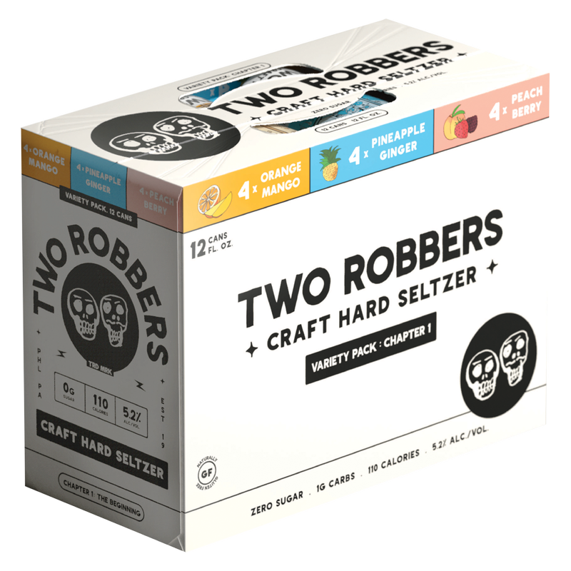 Two Robbers Variety Seltzer - Chapter 1 12pk 12oz Can 5.2% ABV