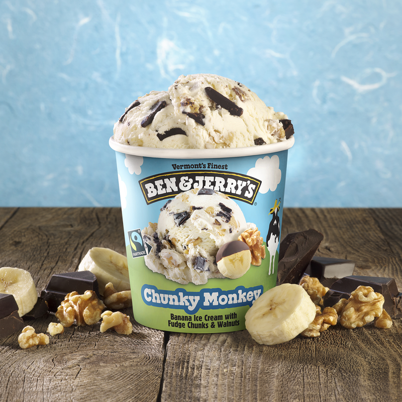 Ben & Jerry's Chunky Monkey Ice Cream Pint