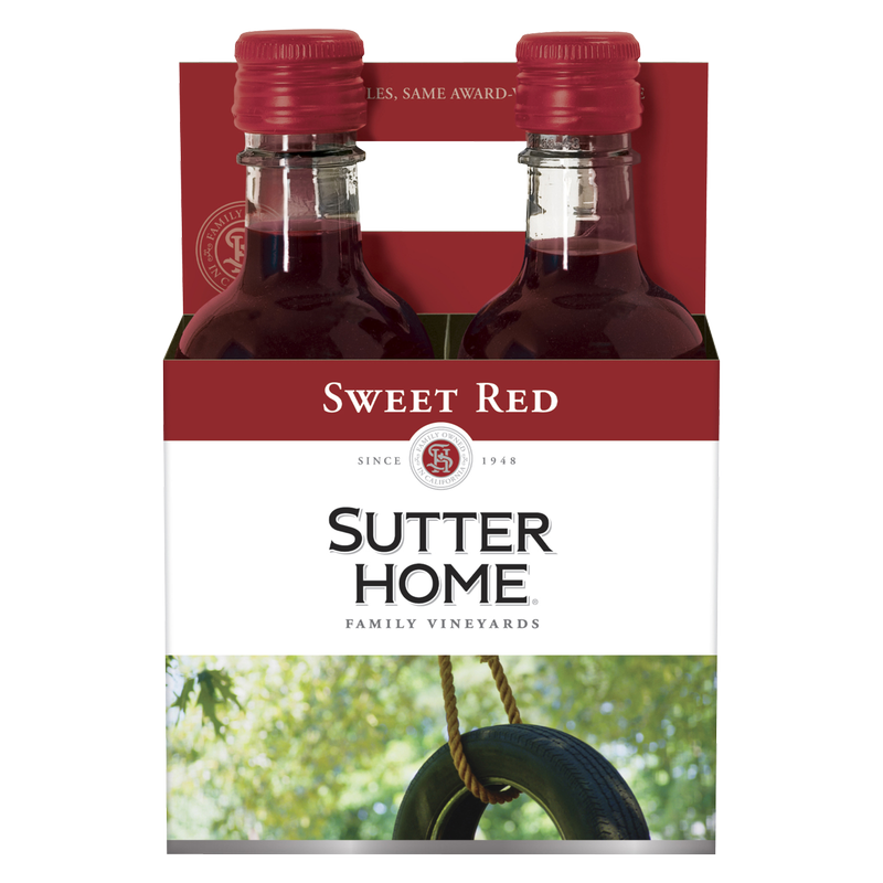 Sutter Home Sweet Red 4pk 187ml