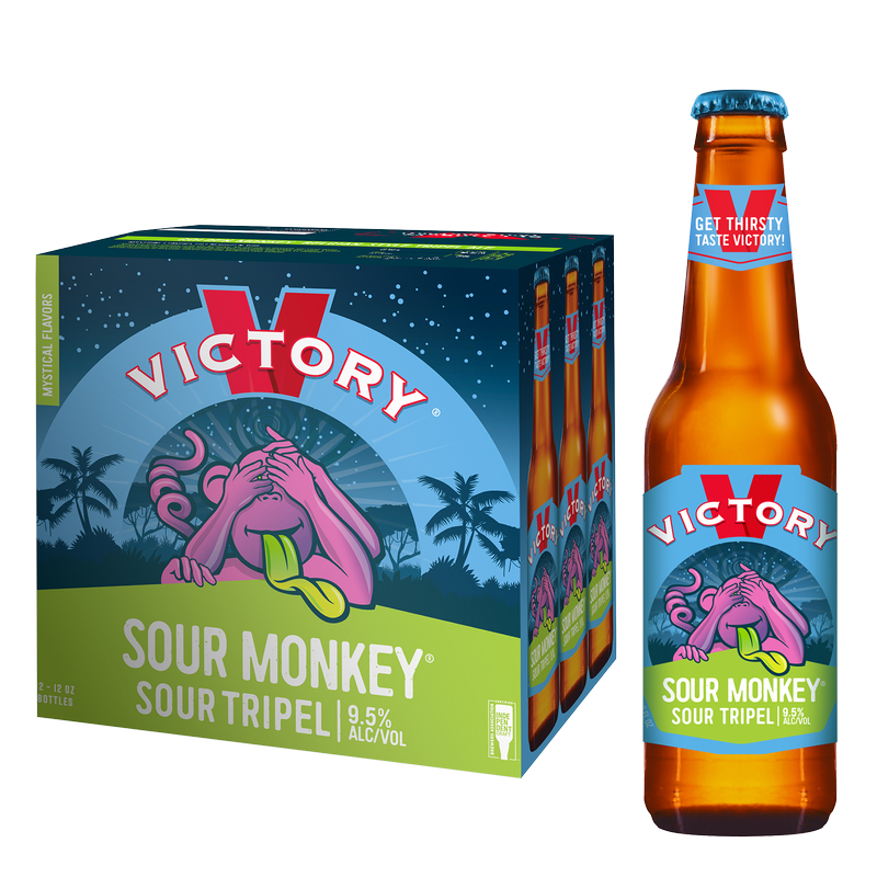 Victory Sour Monkey 12pk 12oz Btl 9.5% ABV
