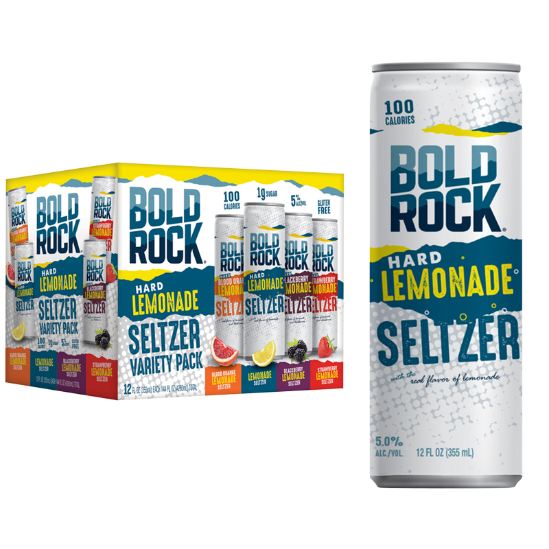Bold Rock Lemonade Seltzer Variety 12pk 12oz Can 5.0% ABV