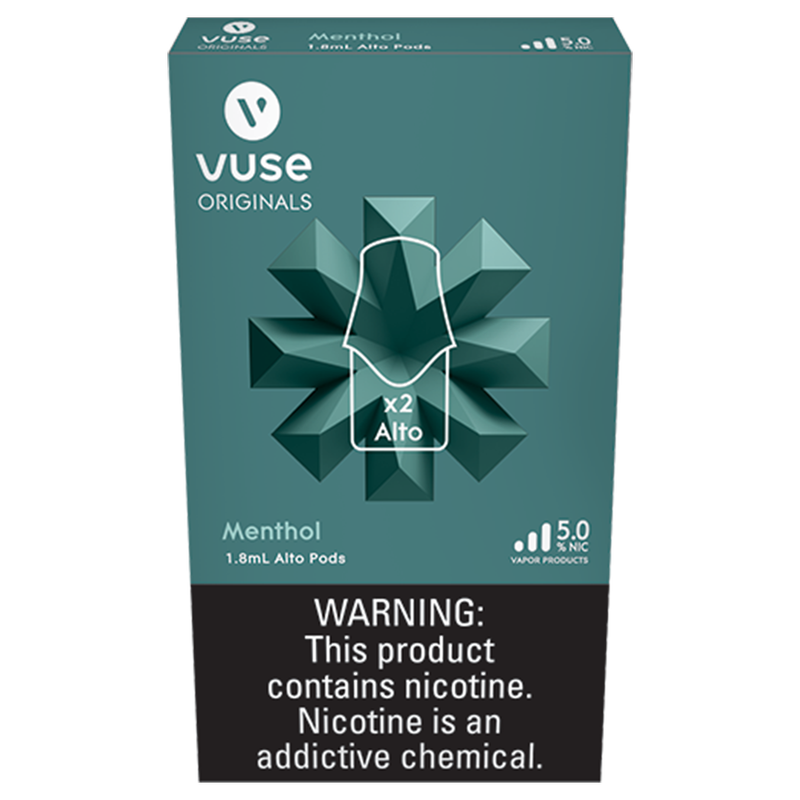 Vuse Alto Pod Menthol 5% Nicotine 2ct