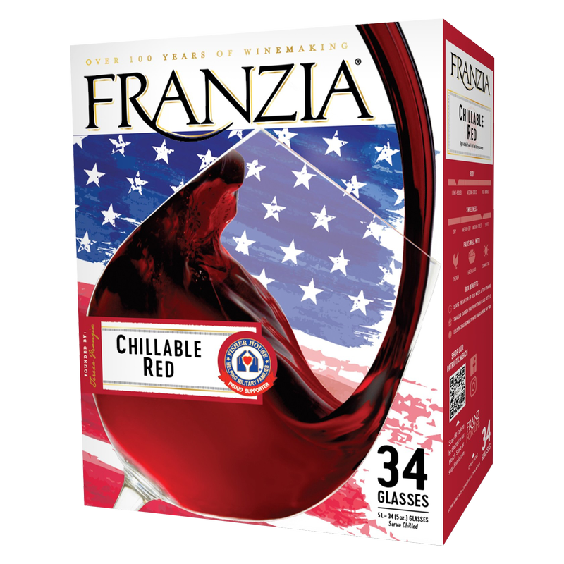 Franzia Chillable Red 5 Liter Box