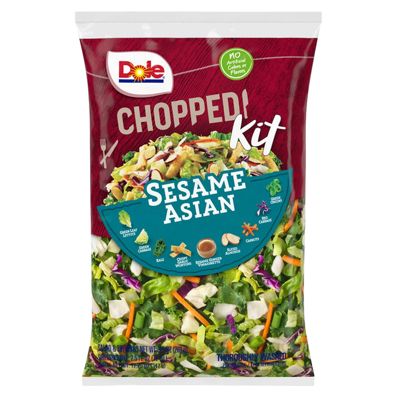 Dole Chopped Sesame Asian Salad Kit - 12.25oz