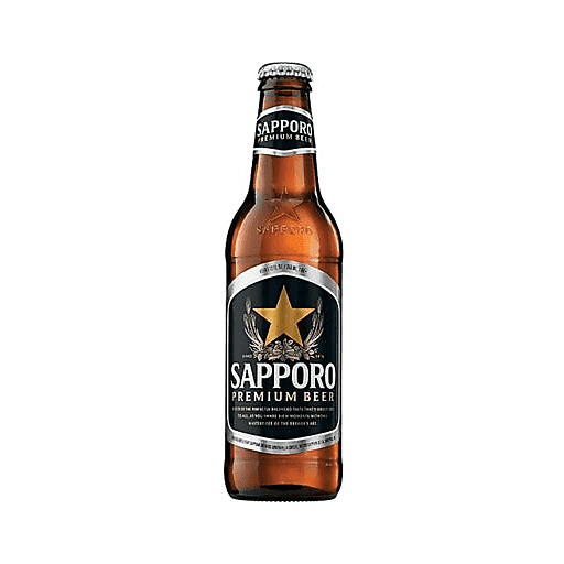 Sapporo Premium Beer Single 12oz Btl