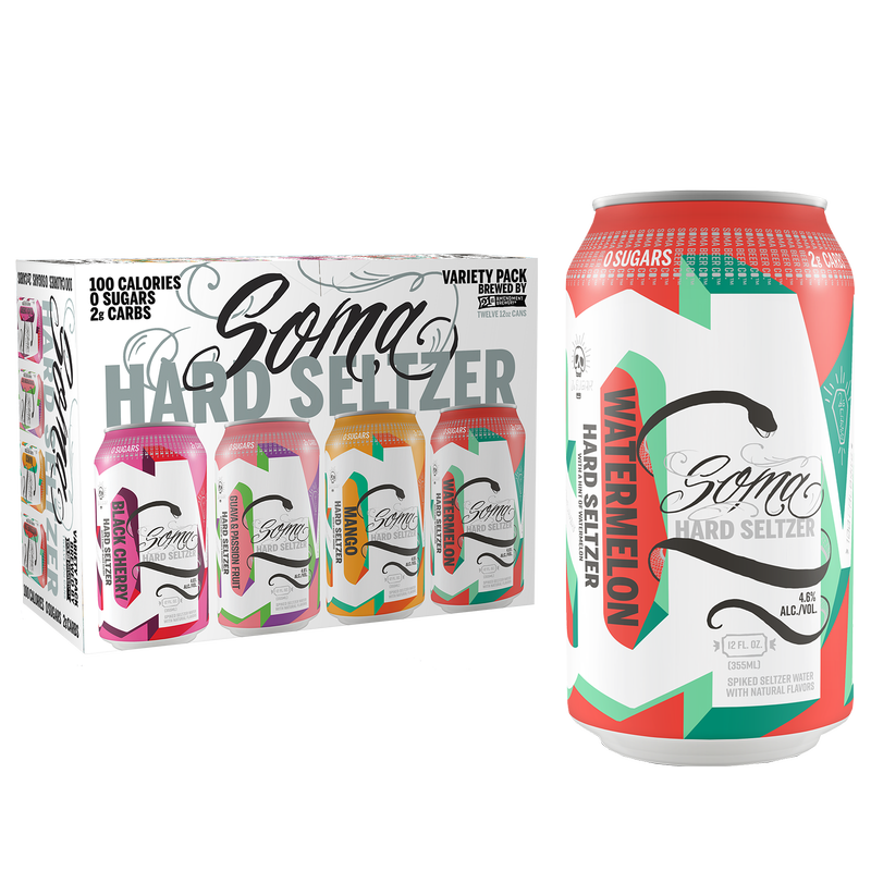 21st Amendment SOMA Hard Seltzer Variety 12pk 12oz Can 4.6% ABV