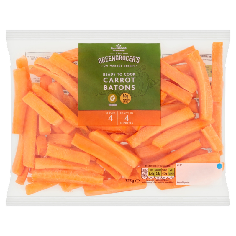 Morrisons Carrot Batons, 325g