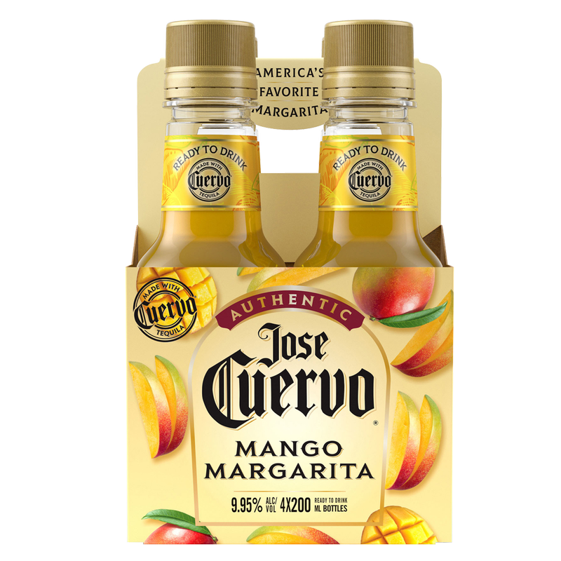Jose Cuervo Authentic Mango Margarita 4pk 200ml (19.9 proof)