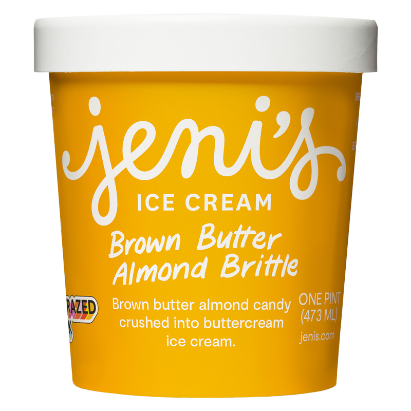 Jeni's Brown Butter Almond Brittle Ice Cream Pint