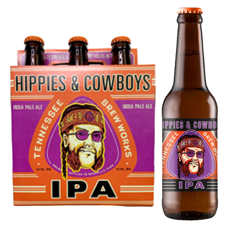 Tennessee Brew Works Hippies & Cowboys 6pk 12oz Btl 6.0% ABV