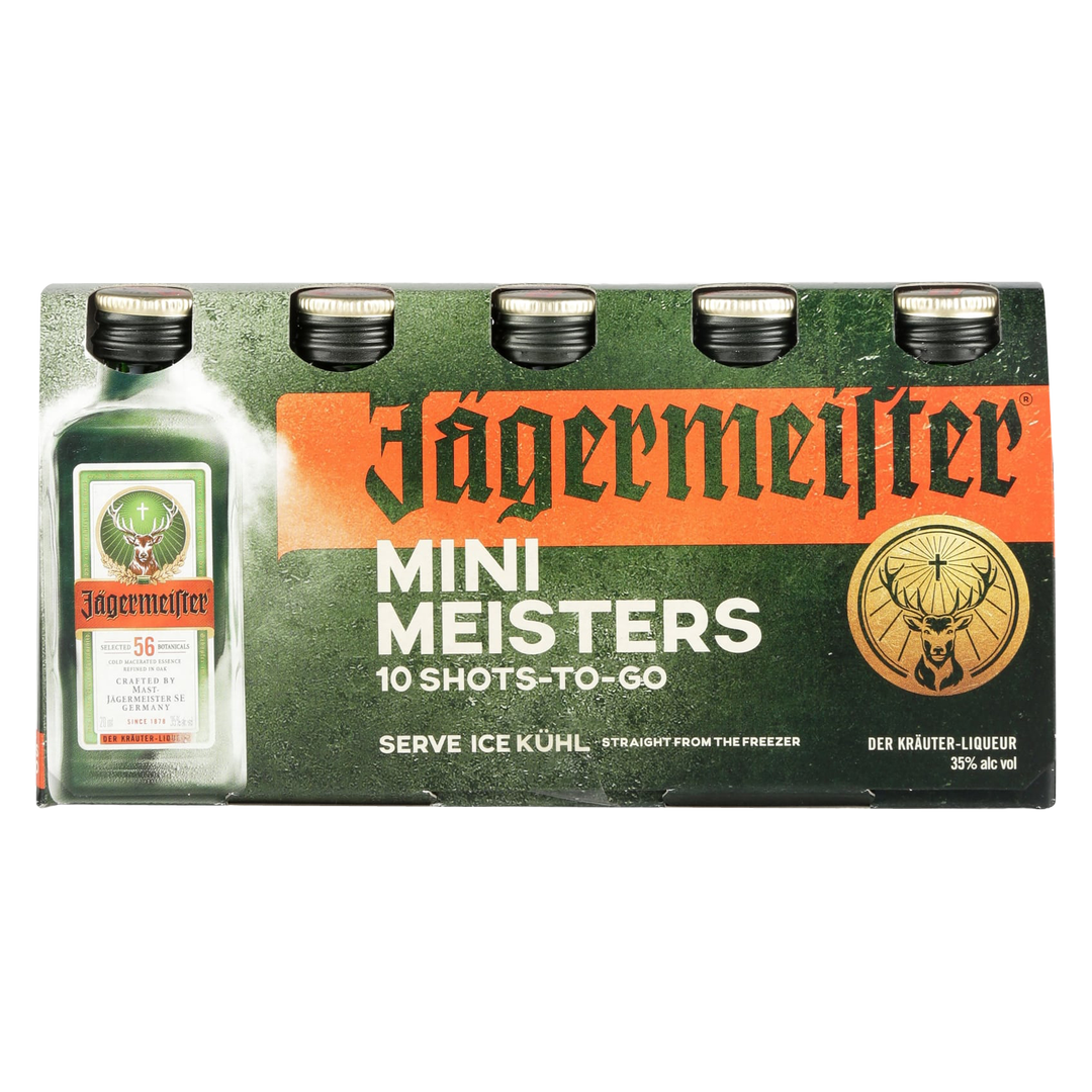 Jagermeister Mini Meister 20Ml 10 Pack