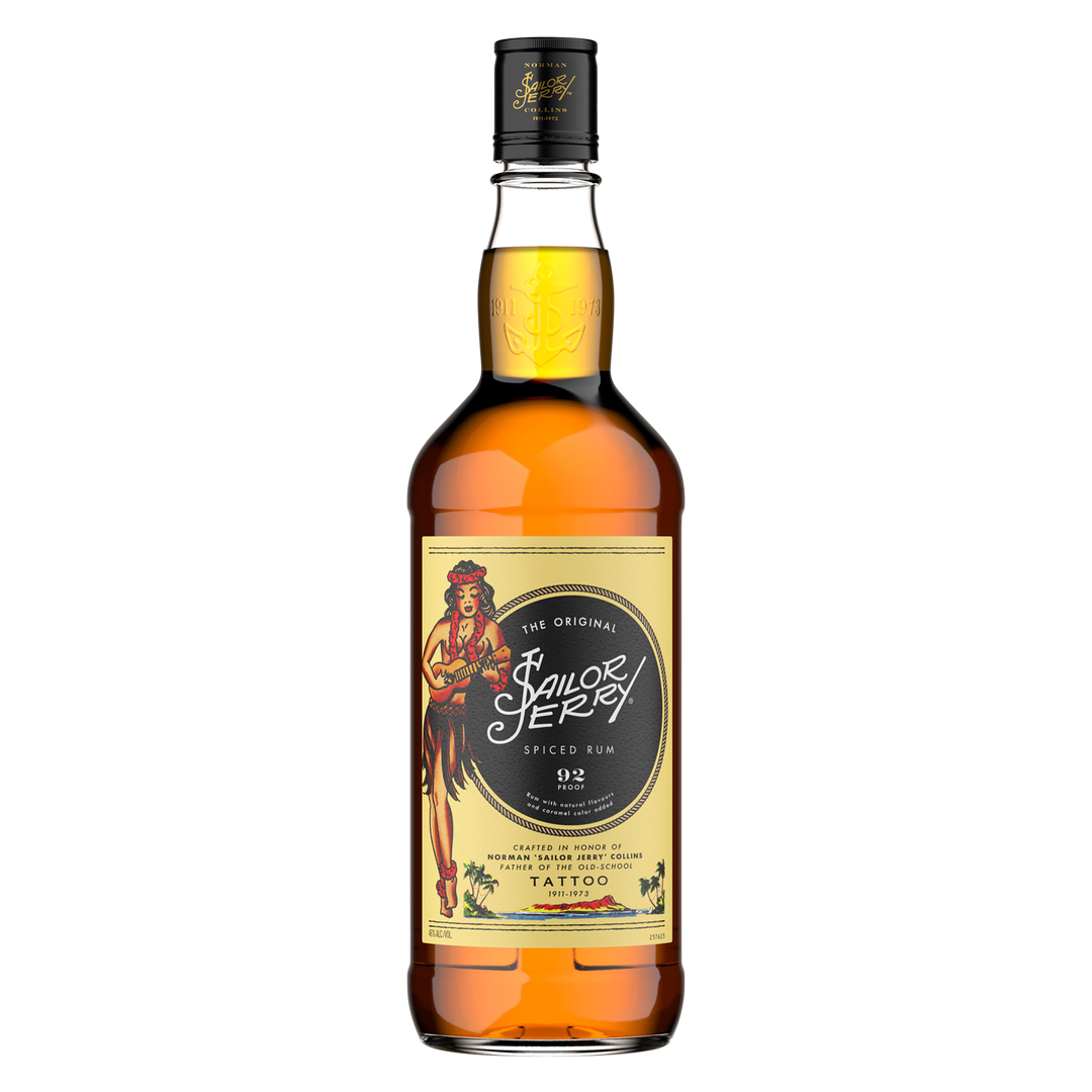 Sailor Jerry Spiced Rum Plastic 750Ml 92 Proof