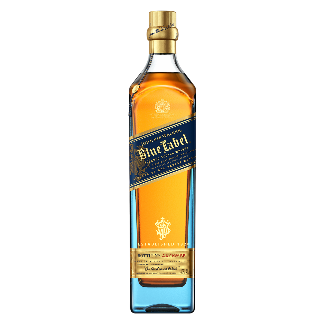 Johnnie Walker Blue Label Blended Scotch Whisky, 750Ml 80 Proof