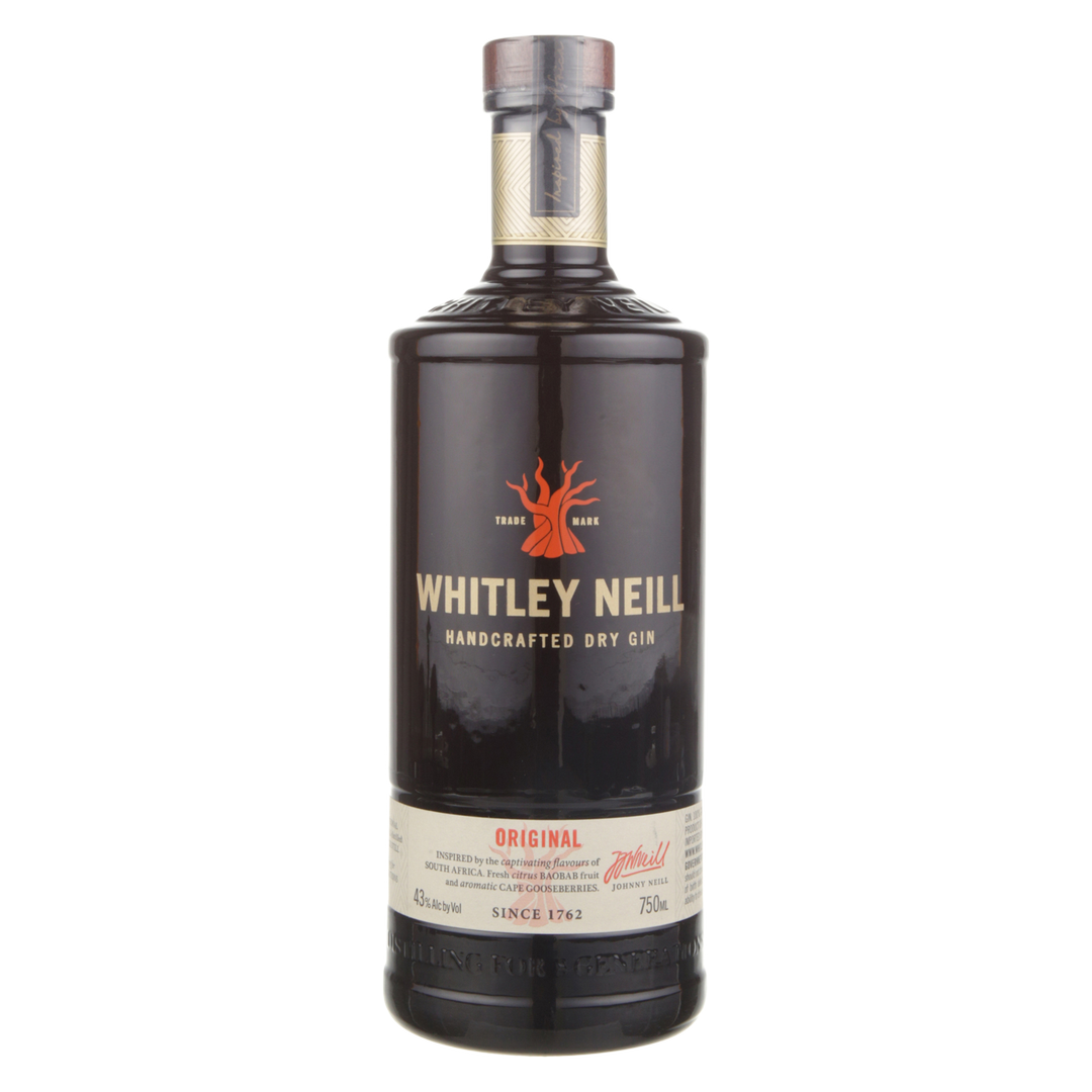 Whitley Neill Dry Gin Small Batch 750 Ml 80 Proof