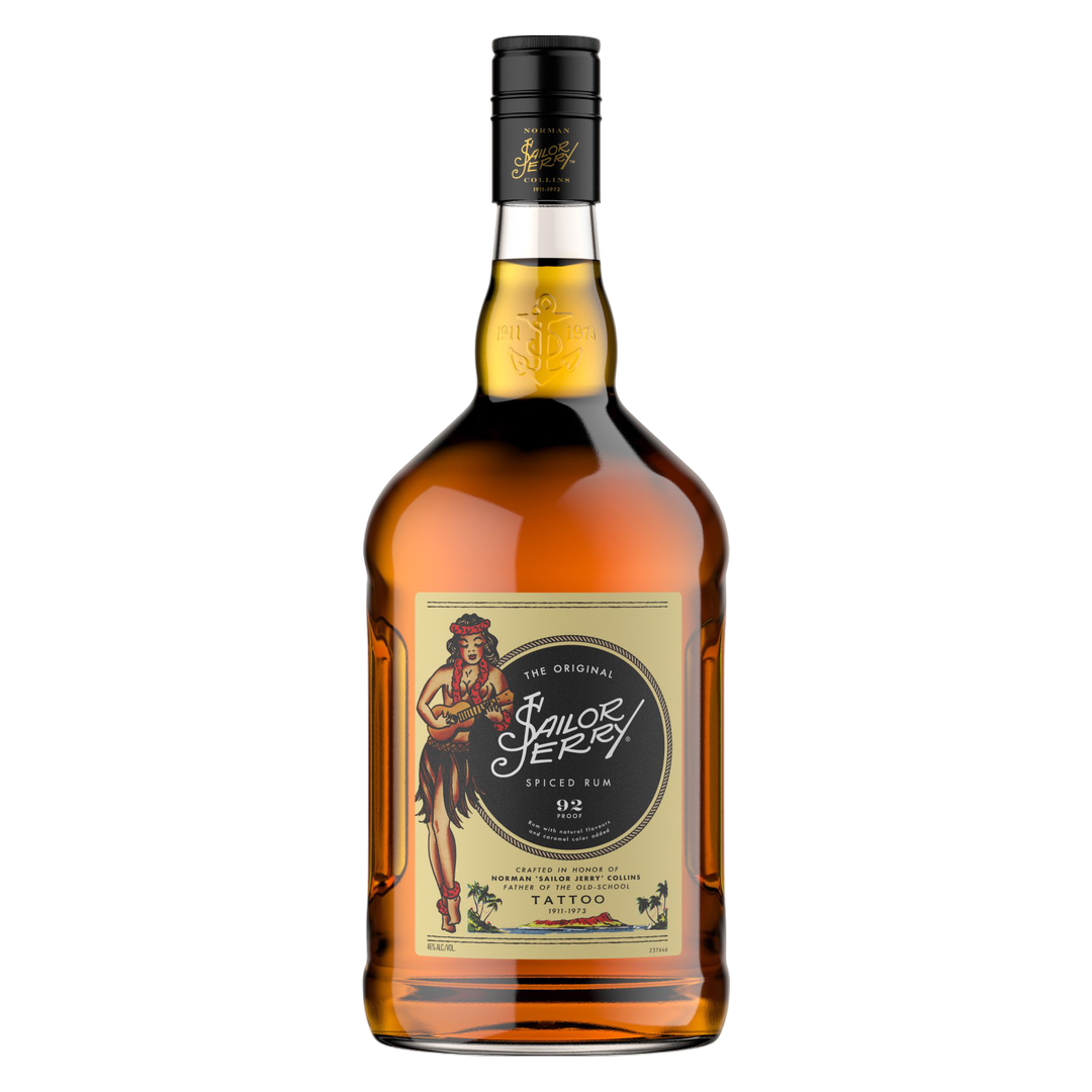 Sailor Jerry Spiced Rum 1.75L 92 Proof