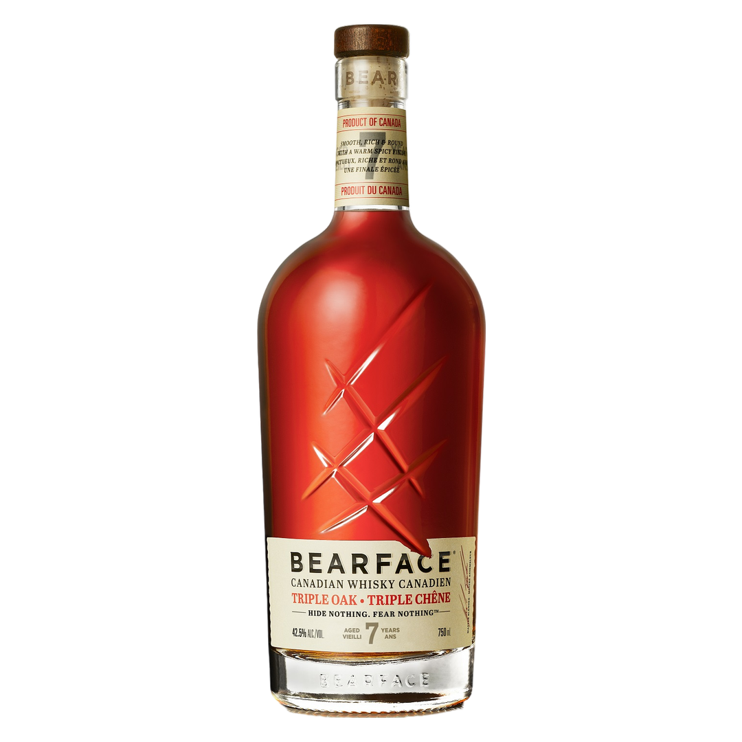 Bearface Triple Oak 7 Yr Canadian Whisky 750Ml