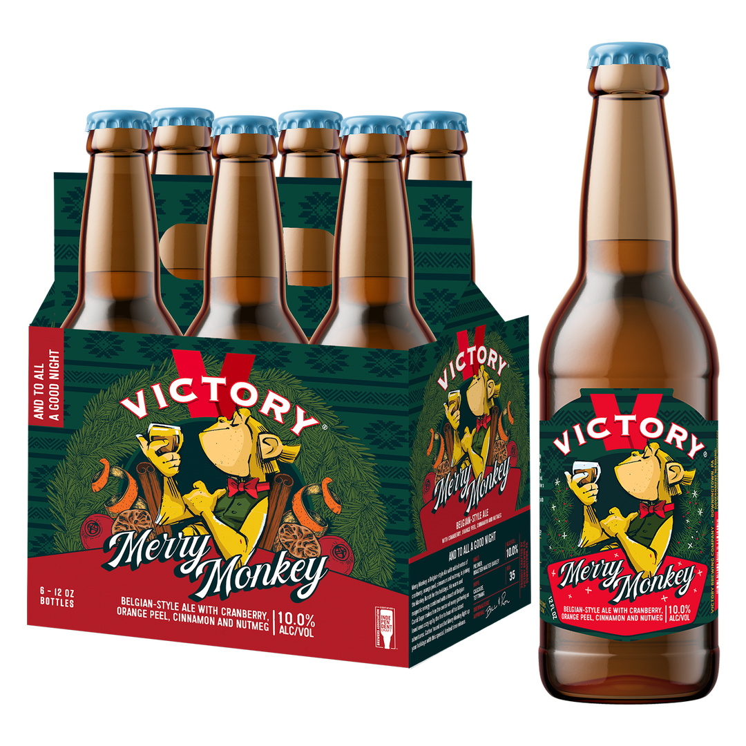Victory Merry Monkey 6 Pack 12Oz Bottle 10.0% Abv