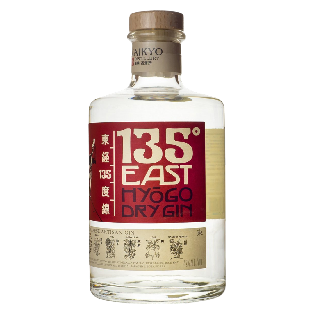 135 East Hyogo Dry Gin 750Ml