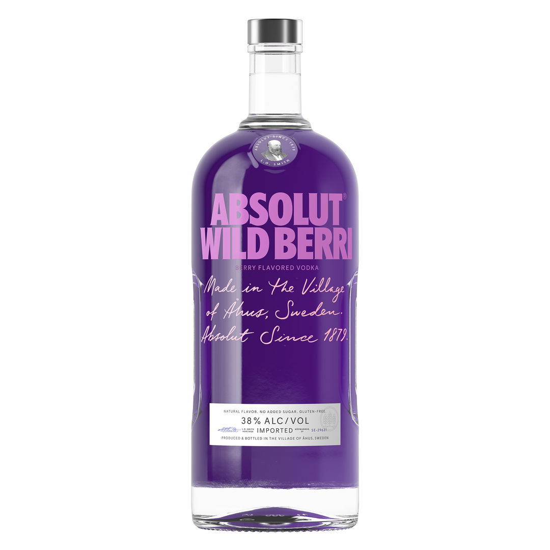 Absolut Vodka Wild Berri 750Ml 76 Proof