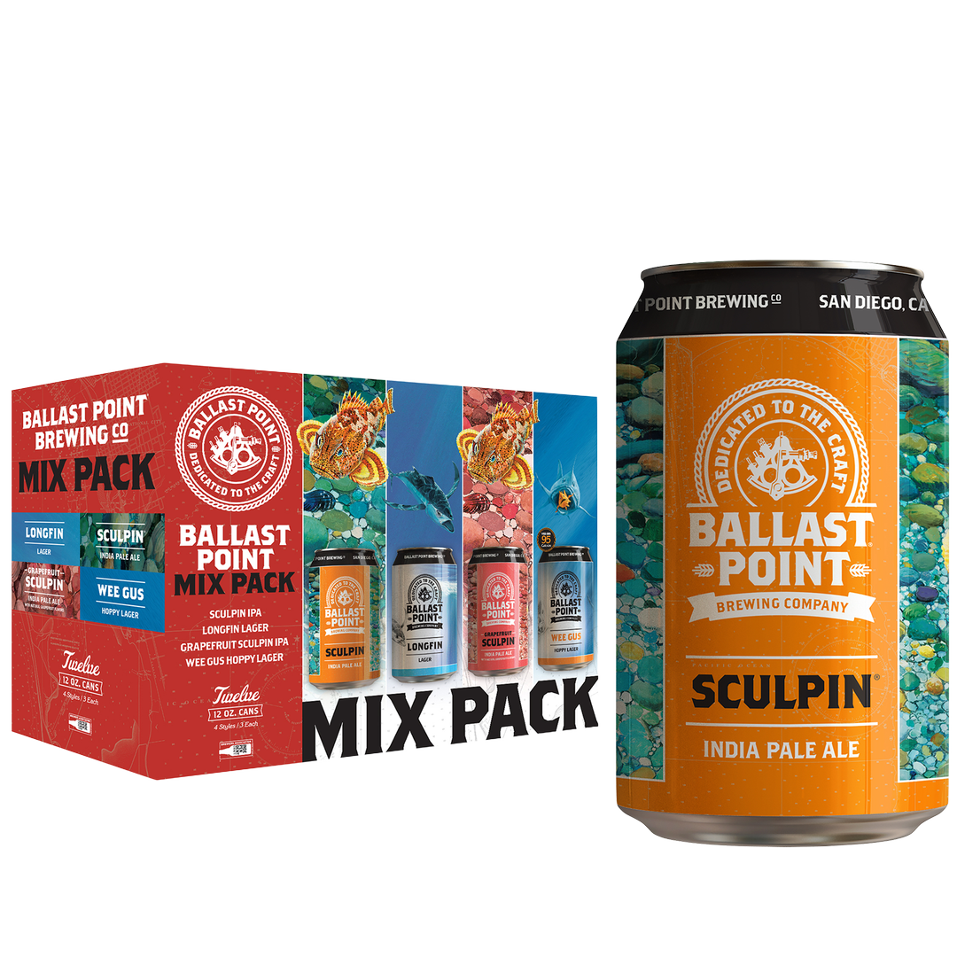 Ballast Point Mix Pack 12 Pack 12Oz Can
