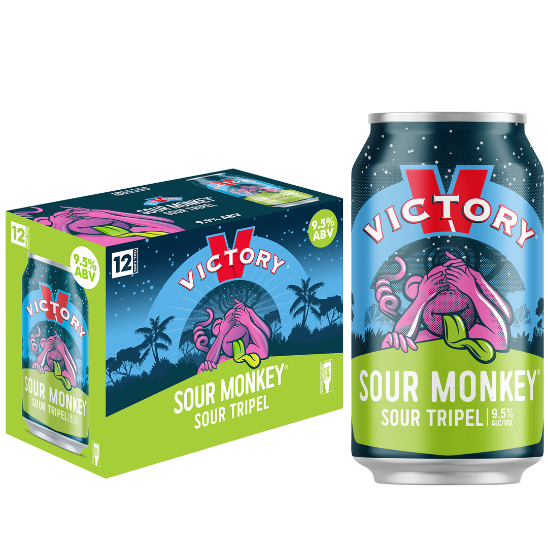 Victory Sour Monkey 12 Pack 12Oz Can 9.5% Abv